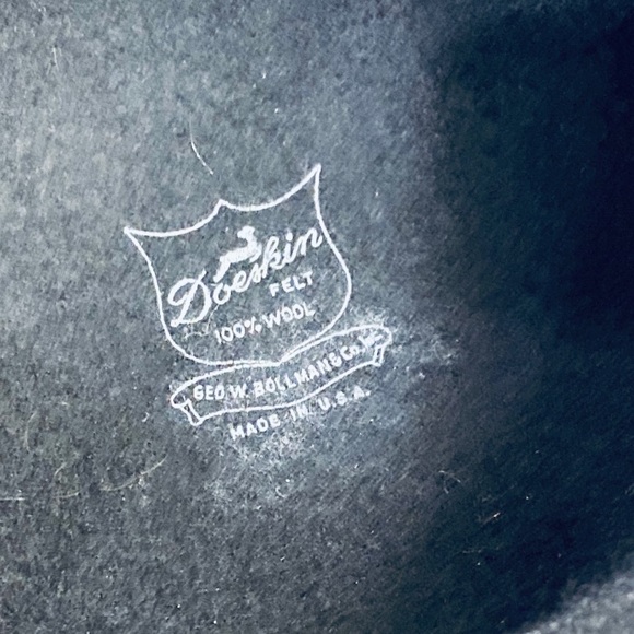 SOLD VTG 100% Wool Wide Brimmed Hat Bollman Hat - Picture 8 of 10